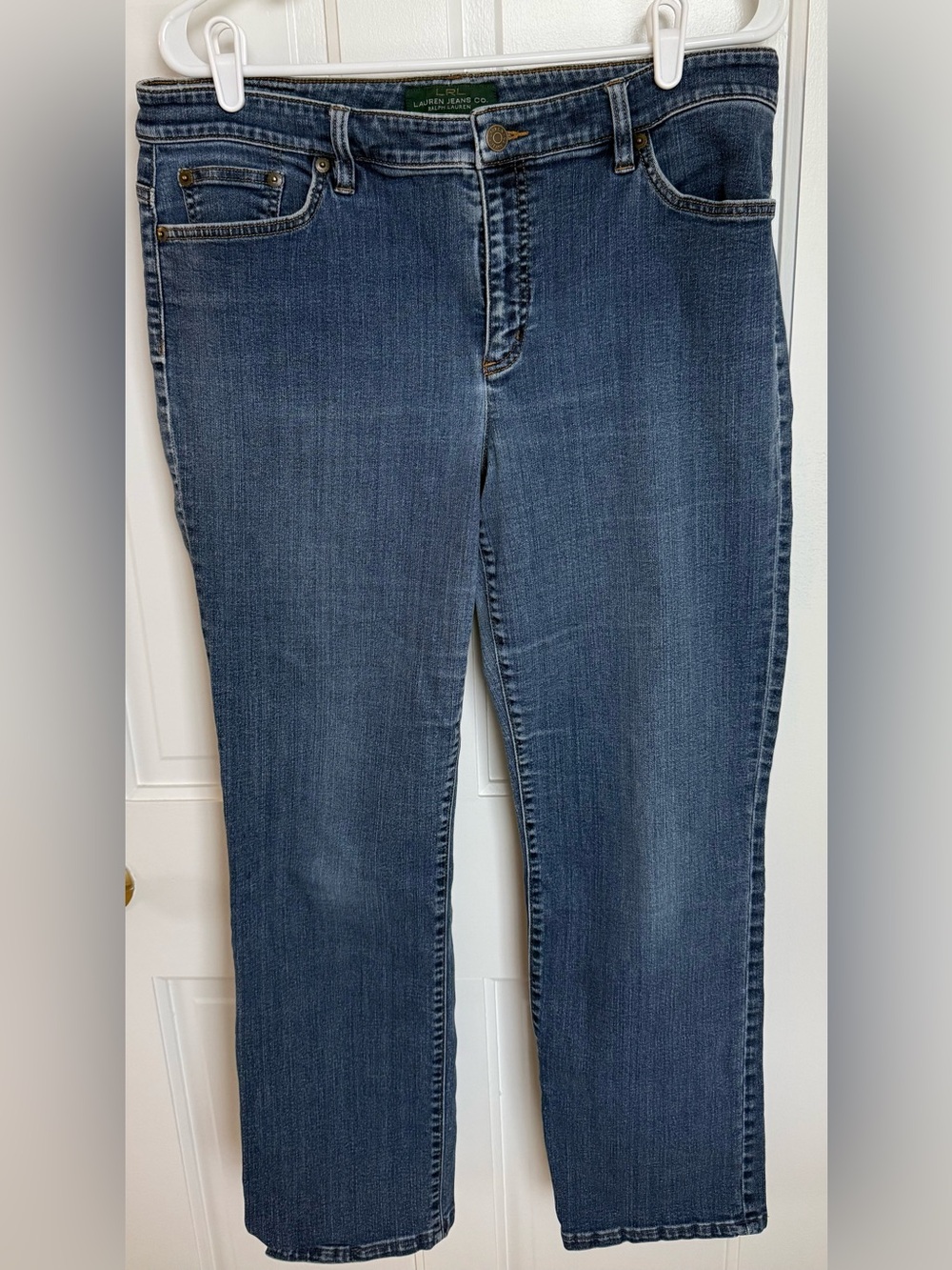 Lauren Ralph Lauren LRL Straight Leg Stretch‎ Jeans Size 14